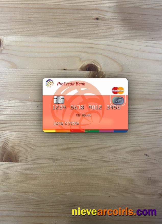 Moldova ProCredit Bank MasterCard 1 photolook